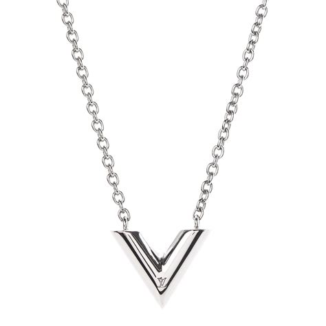 lv essential v necklace price|essential v necklace.